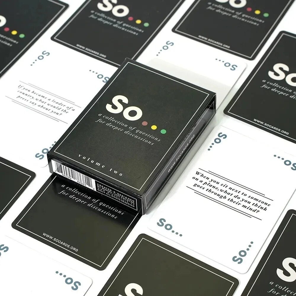 Board Game Question - 카드 보드 게임 대화 스타터 질문