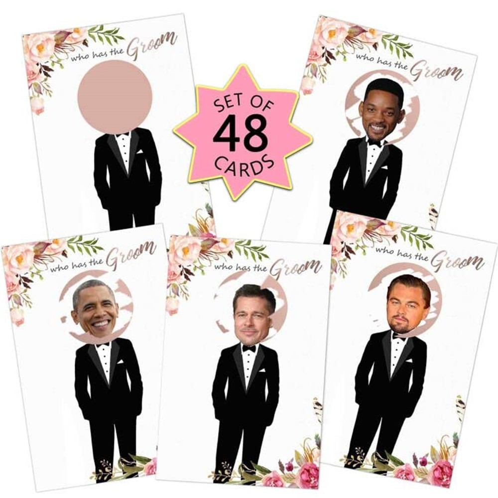 Board Game Guess Who - 브라이덜 샤워 게임 - 신랑이 있는