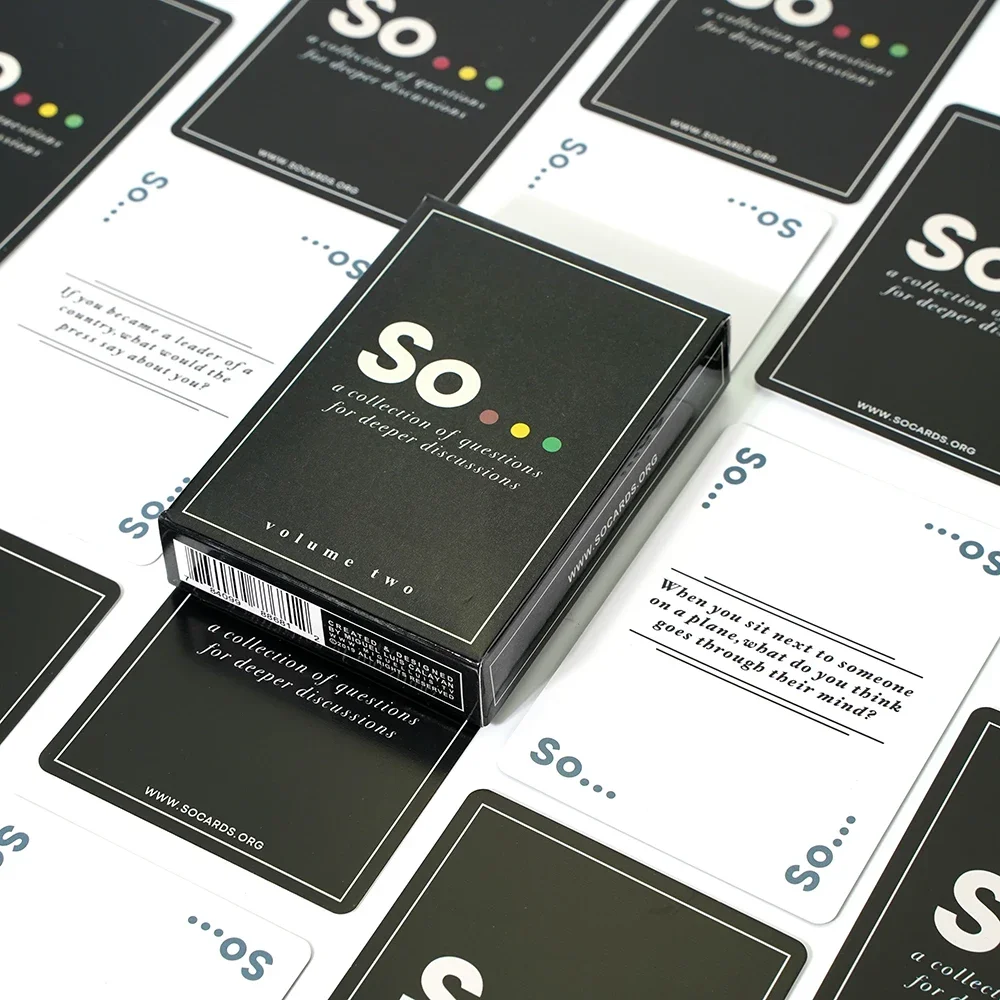 고품질 소카드 대화 시작 카드 게임, 특별한 스타일의  - Board Game Question 리뷰 및 가격