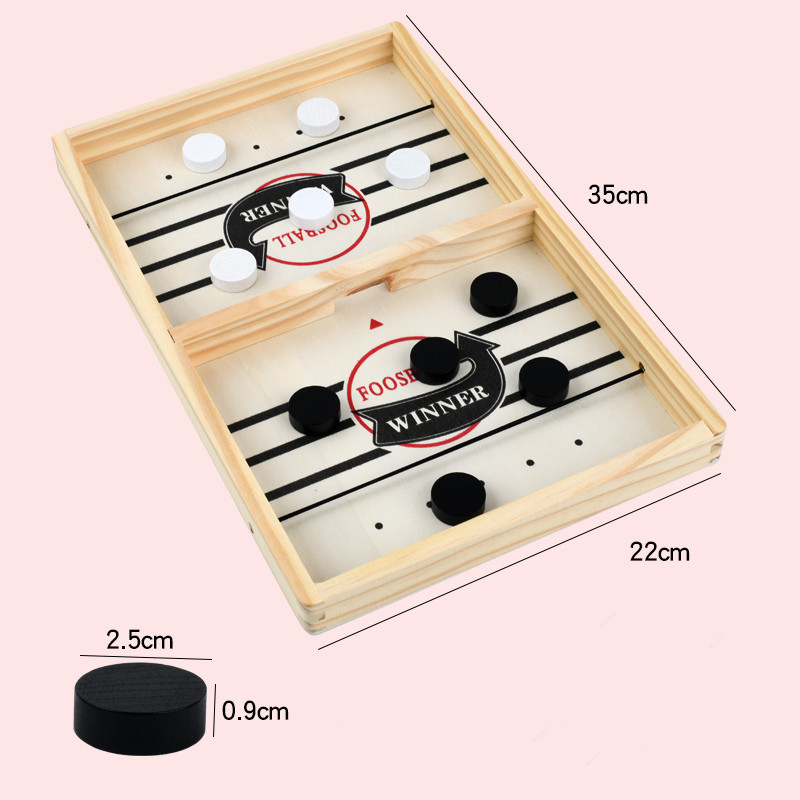테이블 하키 페이스 슬링 퍽 보드 게임 빠른 슬링 퍽  - Board Game Football 리뷰 및 가격