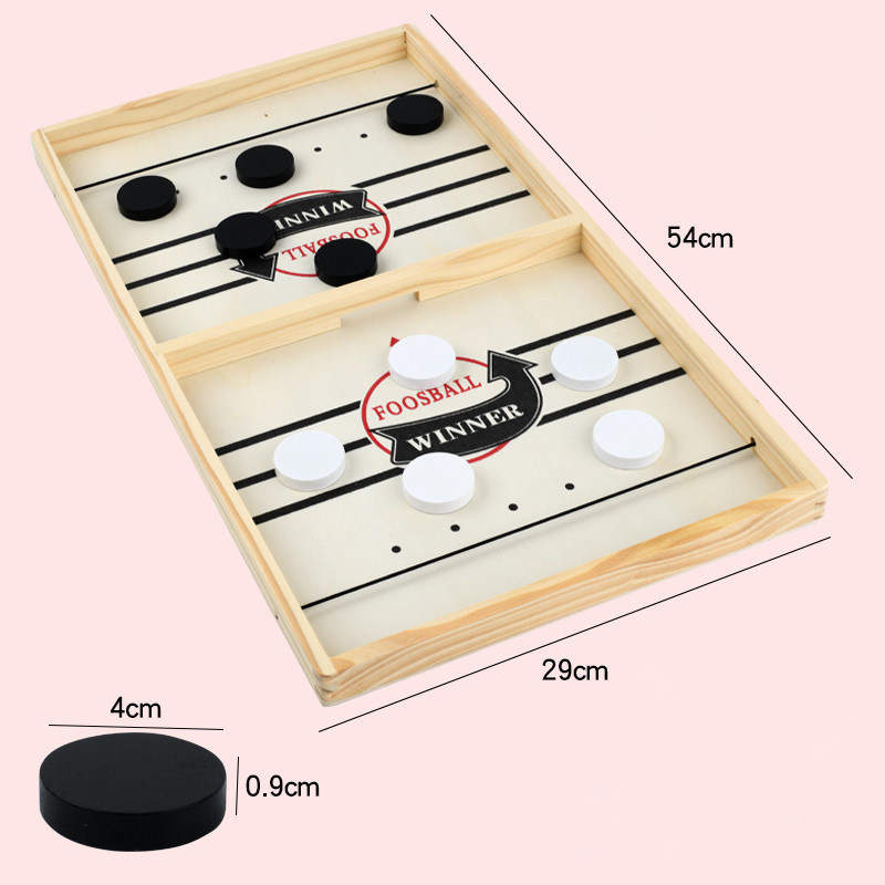테이블 하키 페이스 슬링 퍽 보드 게임 빠른 슬링 퍽  - Board Game Football 리뷰 및 가격