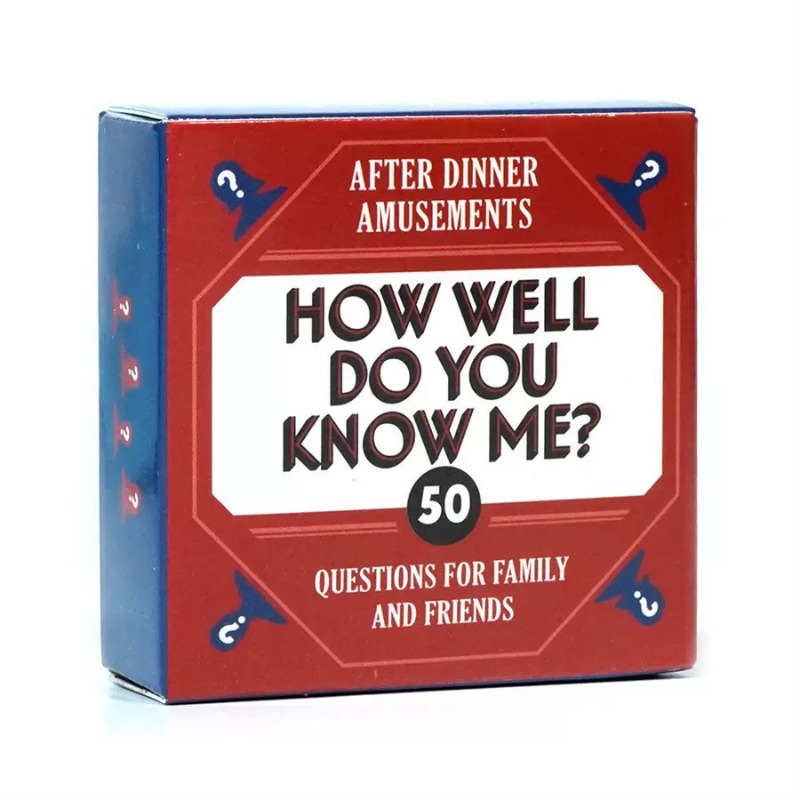 나를 얼마나 잘 알고 계시나요? 질문 카드 50장, 가 - Board Game Question 리뷰 및 가격