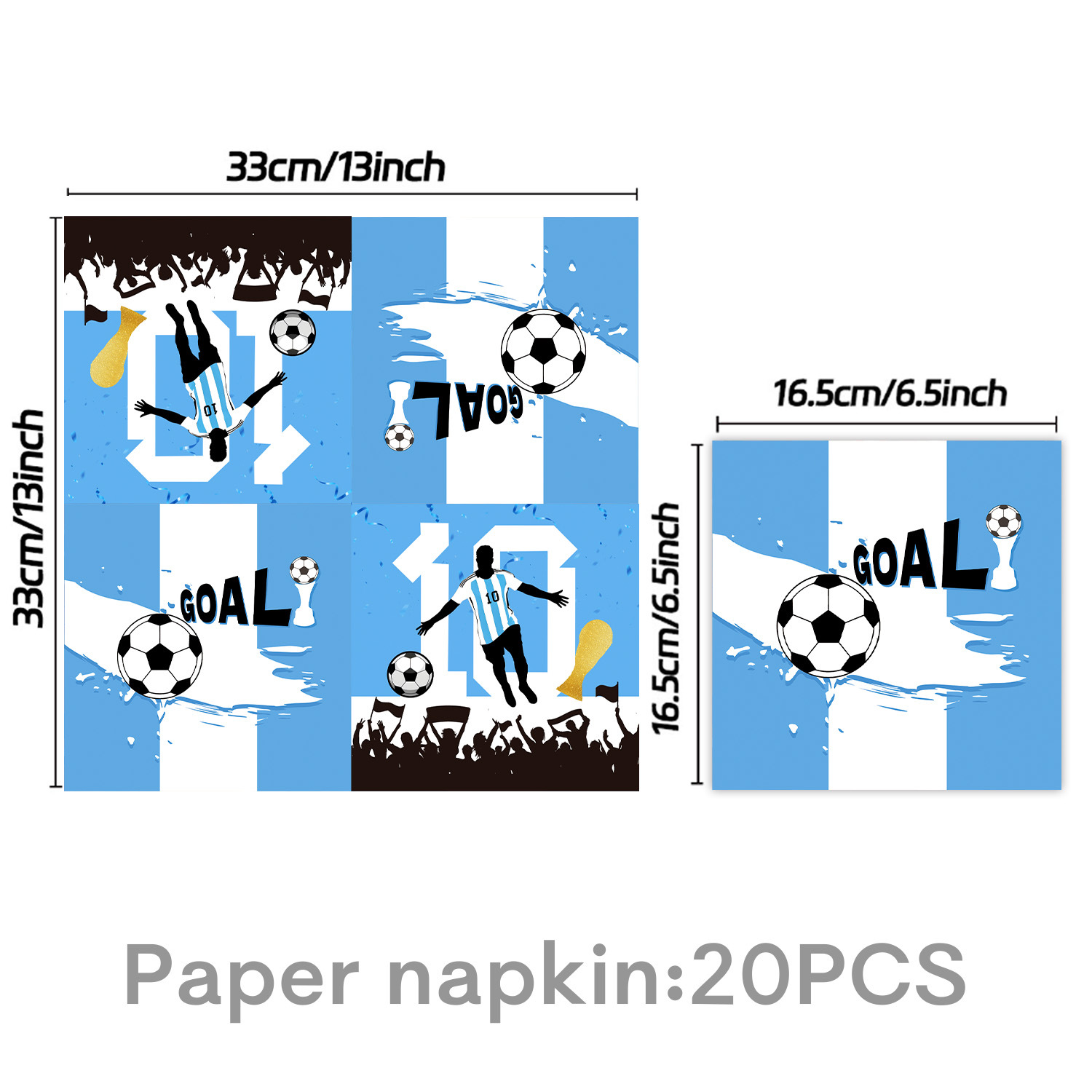 축구 파티 냅킨 월드컵 2026 장식 축구 종이 냅킨  - Board Game Football 리뷰 및 가격