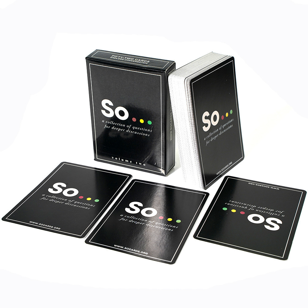 고품질 So 카드 대화 스타터-성인 및 가족을 위한 특 - Board Game Question 리뷰 및 가격