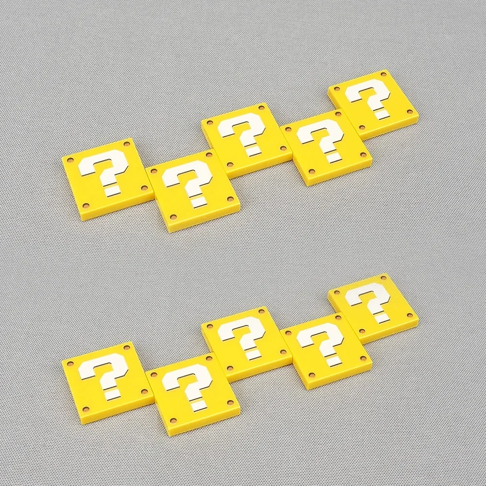 MOC 10PCS 부품 물음표 3068 2X2 패턴 빌 - Board Game Question 리뷰 및 가격