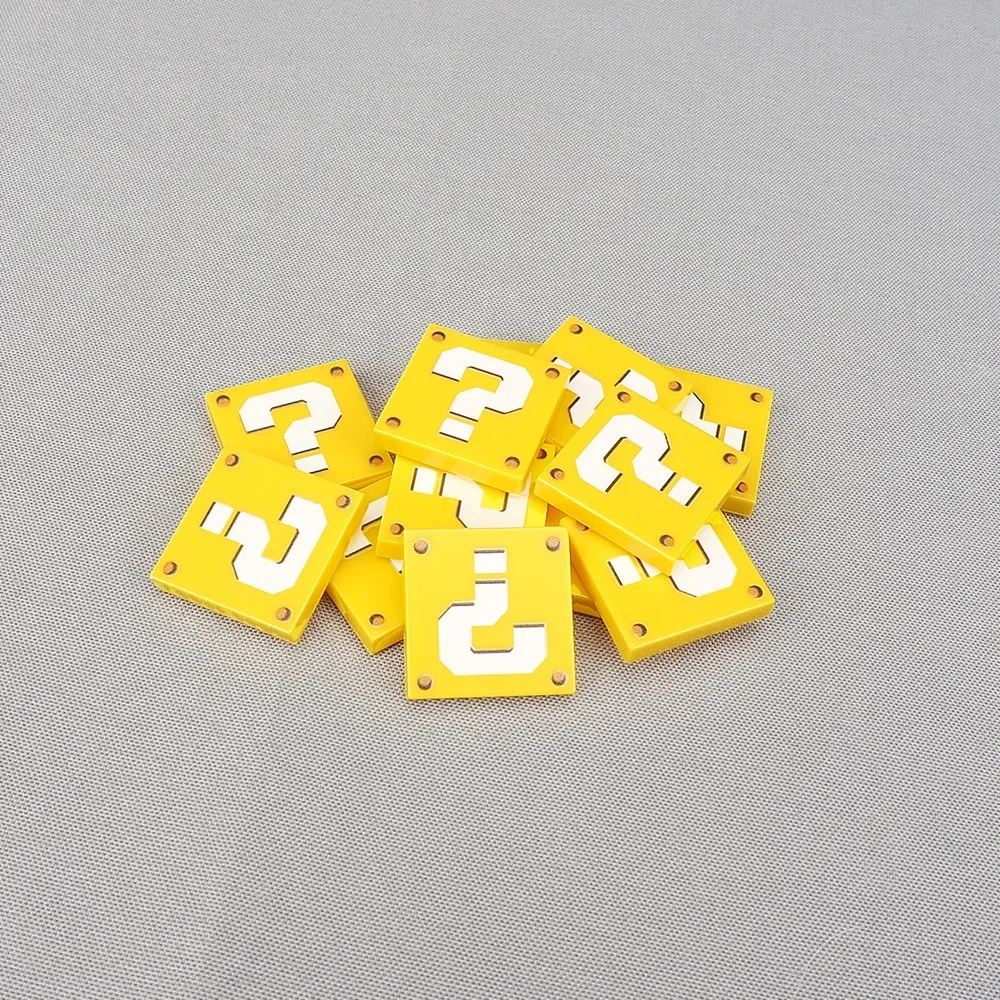 MOC 10PCS 부품 물음표 3068 2X2 패턴 빌 - Board Game Question 리뷰 및 가격