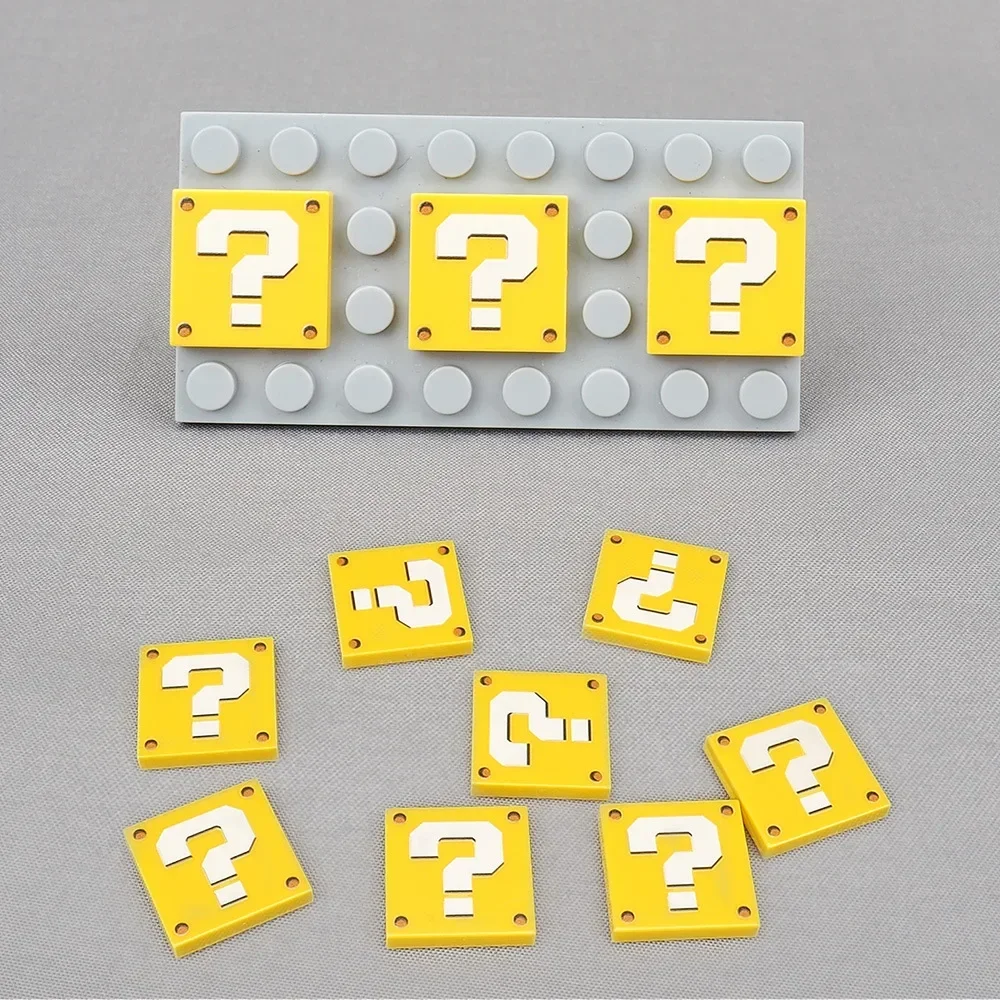 MOC 10PCS 부품 물음표 3068 2X2 패턴 빌 - Board Game Question 리뷰 및 가격