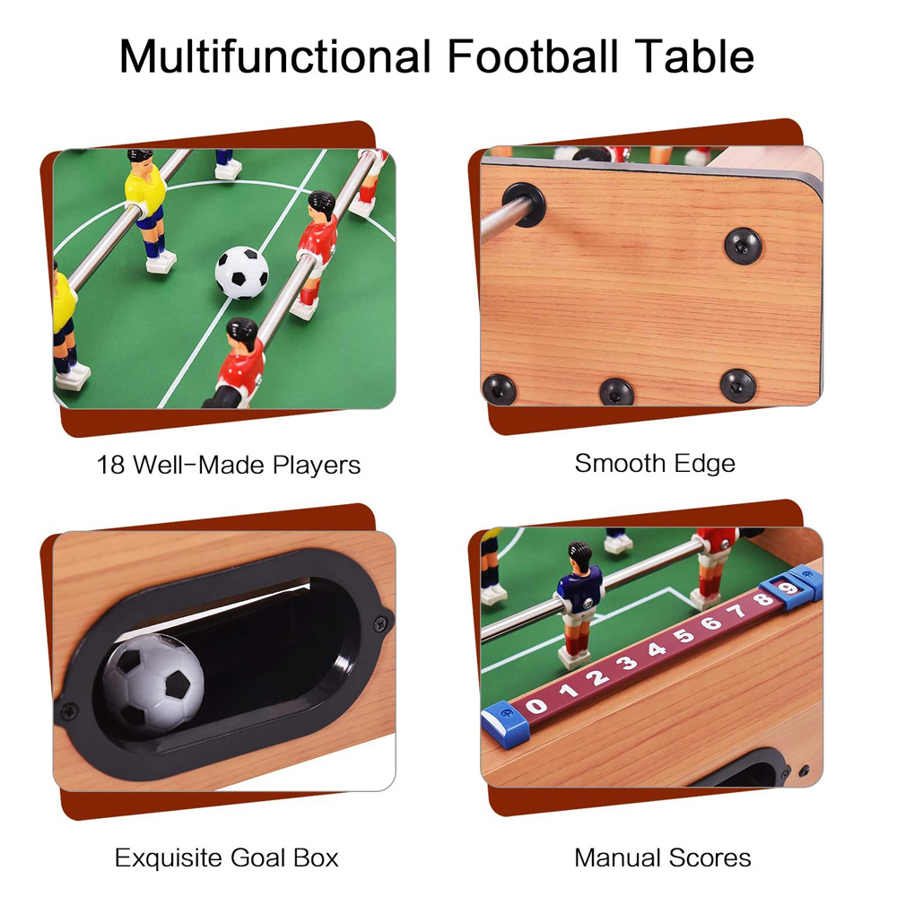 풋볼 테이블, 쉽게 조립 가능한 나무 축구 게임 테이블 - Board Game Football 리뷰 및 가격