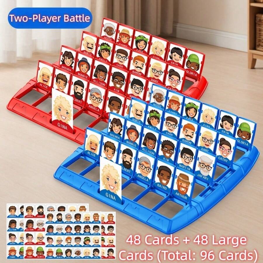 내가 누구인지 맞춰보세요. 보드 게임 가족 모임 참신한 - Board Game Guess Who 리뷰 및 가격